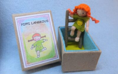 Pippi Langkous in een doosje