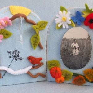 Herdenkingsicoon seizoenen PDF patroon Nederlands, Engels en Duits