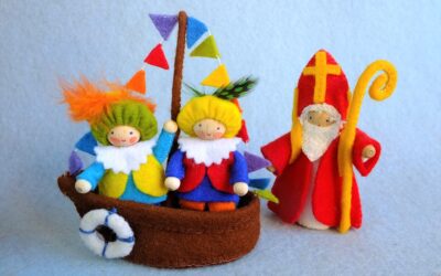 Sinterklaas, pietjes en bootje PDF patronen Nederlands