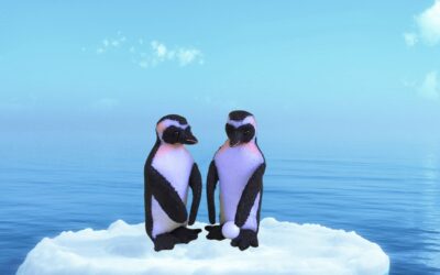 Pinguins met ei PDF patroon Nederlands
