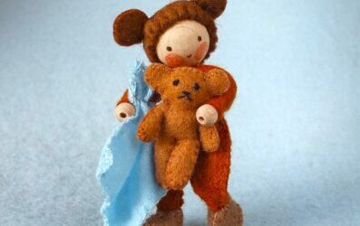 Berenkindje met beertje