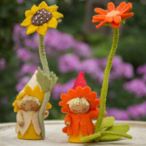 Goudsbloem en Zonnebloemkabouter PDF patroon Nederlands