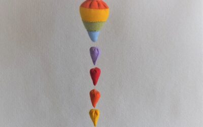 Regenboogpegeltje PDF patroon Nederlands