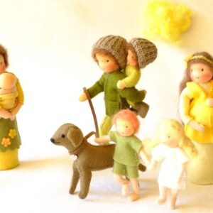 Vader met kind PDF patroon Nederlands