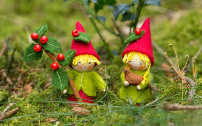Twee kleine kerstkaboutertjes PDF patroon Nederlands