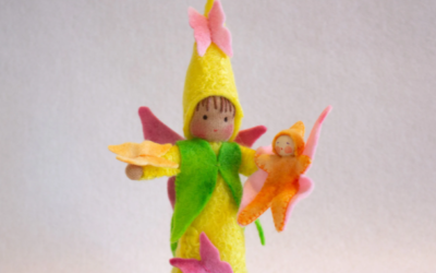 Vlinderfee met baby PDF patroon Nederlands