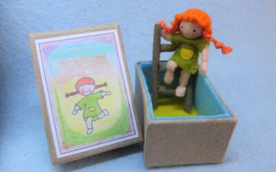 Pippi in een doosje PDF patroon Nederlands, Engels en Duits