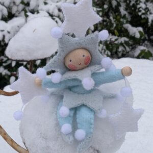 Winterpopje PDF patroon Nederlands, Engels en Duits